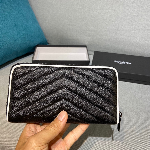 イヴサンローラン財布側面デザイン